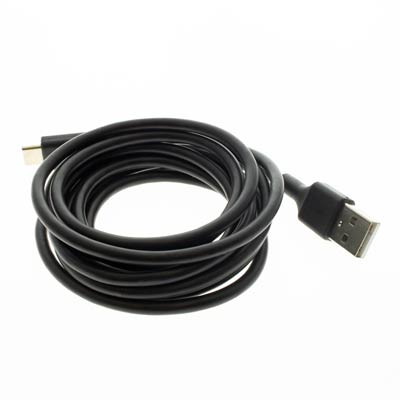X2Power 6-Foot USB-A to USB-C Cable - Black
