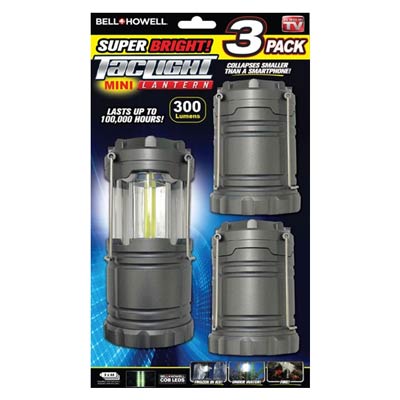 Bell & Howell Mini Lantern - 3 Pack
