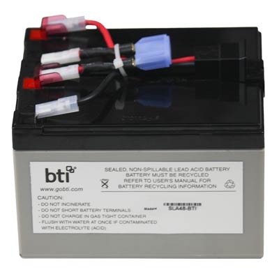 BTI Replacement Battery Cartridge for APC RBC48 - Main Image