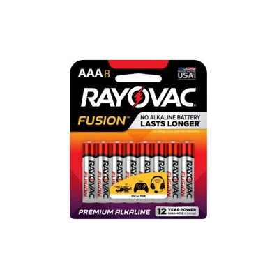 Rayovac Fusion AAA Alkaline Batteries - 8 Pack