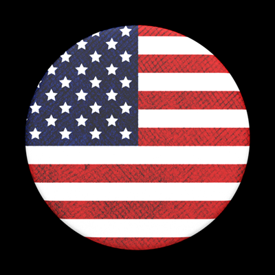 VINTAGE AMERICAN FLAG SWAPPABLE POPSOCKET