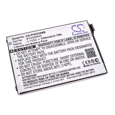 OEM replacement battery for baby monitors - Main Image