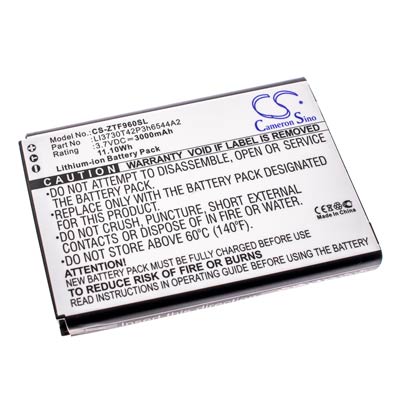 Replacement Battery for ZTE and T-Mobile Mobile Hotspots - Main Image