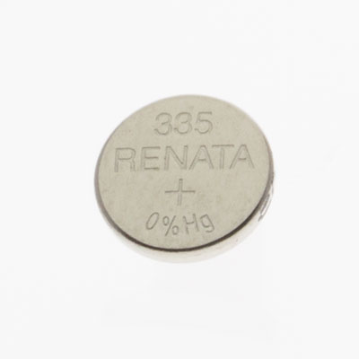 Renata 1.55V 335 Silver Oxide Coin Cell Battery - Main Image