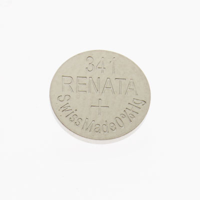 Renata 1.55V 341 Silver Oxide Coin Cell Battery