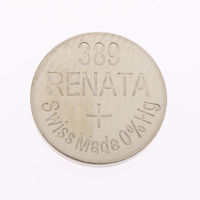 Renata 1.55V 390/389 Silver Oxide Coin Cell Battery