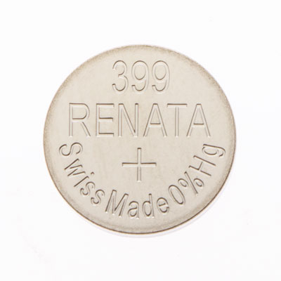Renata 1.55V 395/399 Silver Oxide Coin Cell Battery