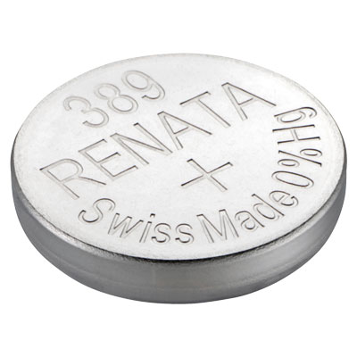 Spreek uit tint school Renata 1.55V 390/389 Silver Oxide Coin Cell Battery - 4 Pack - SMC389-4 at  Batteries Plus