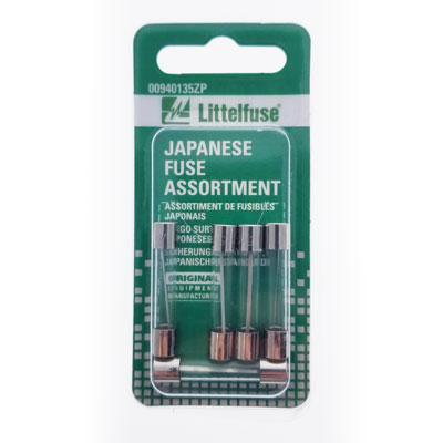 LittelFuse Glass Japanese Fuse Assortment - 5 Pack - Main Image