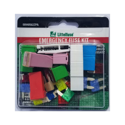 LittleFuse OEM Emergency Fuse Kit with Fuse Puller for Ford - 19 Pack