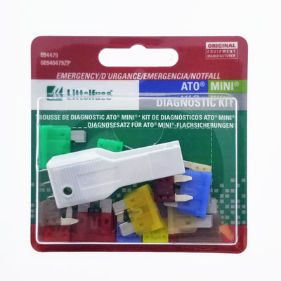 LittelFuse ATO/MINI Diagnostic Kit - 15 Pack - Main Image