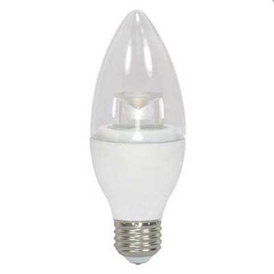 Satco 3.5W LED | Soft White | B11 Glass | E26 Base | California Compliant