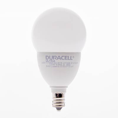 Duracell Ultra 40 Watt Equivalent E12 Base A15 2700k Soft White Energy Efficient LED Light Bulb - Main Image