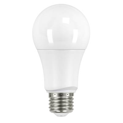 Satco 10W LED | Cool White | Frosted A19 | E26 Base | 4-Pack | California Compliant