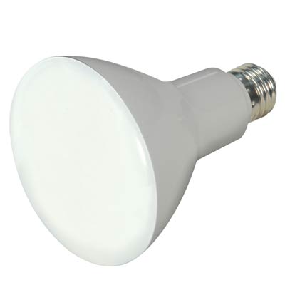 Satco 7.5W LED | Cool White | BR30 Glass | E26 Base | California Compliant