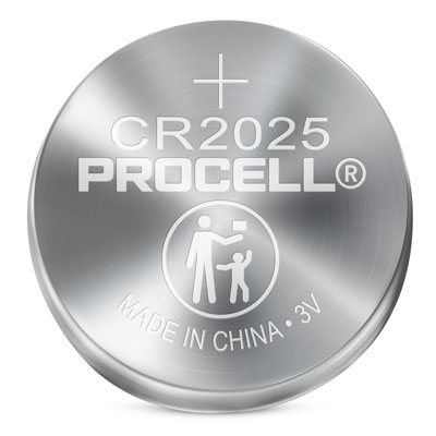 Duracell ProCell 3V 2025 Lithium Coin Cell Battery