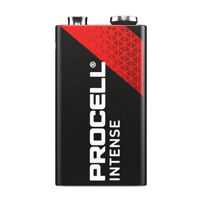 Duracell ProCell Intense 9V 9V, 6LR61 Cell Alkaline Battery