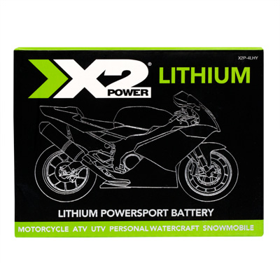 X2Power 4L-BS 12.8V 105CA Lithium Powersport Battery