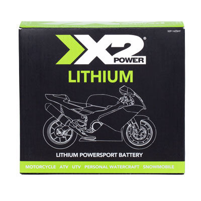 X2Power 14ZS 12.8V 280CA Lithium Powersport Battery