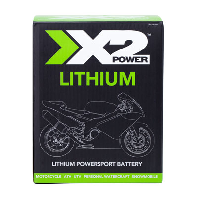 X2Power 14AHL-BS 12.8V 280CA Lithium Powersport Battery - Main Image