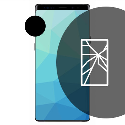 Samsung Galaxy Note9 Back Cover Repair - Black - Main Image