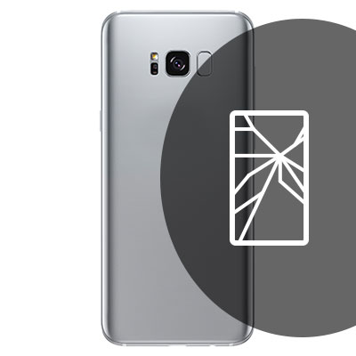 Samsung Galaxy S8+ Back Glass Repair - Silver - Main Image