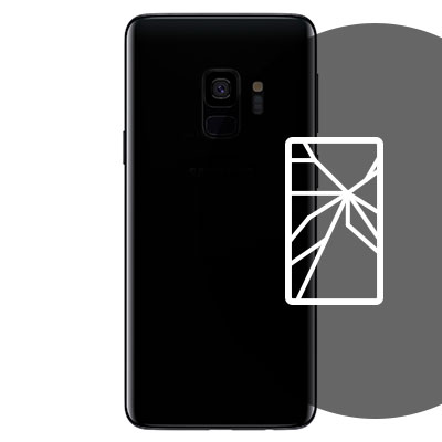 Samsung Galaxy S9 Back Glass Repair - Black - Main Image