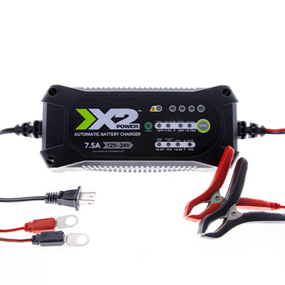 X2Power 7.5 Amp Battery Charger