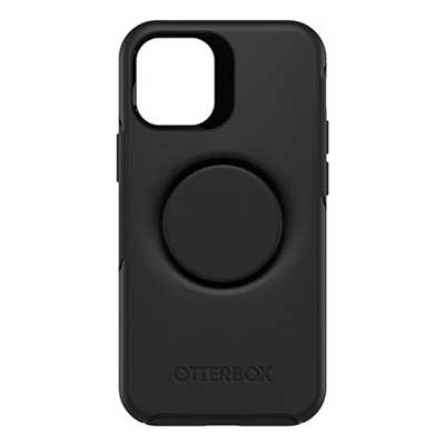 Otter + Pop Symmetry Case for Apple iPhone 12 Mini - Black