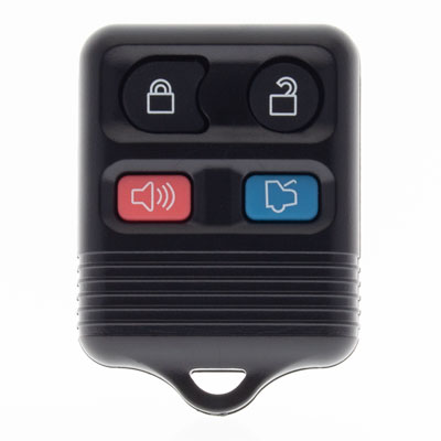 Four Button Replacement Key Fob Shell for Ford and Lincoln Vehicles