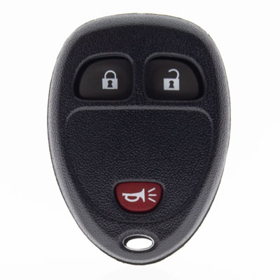 Three Button Replacement Key Fob Shell for GMC, Chevrolet, Yukon and Savana Vehicles
