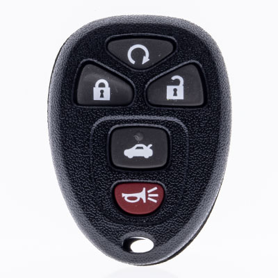 Five Button Replacement Key Fob Shell for GMC Vehicles