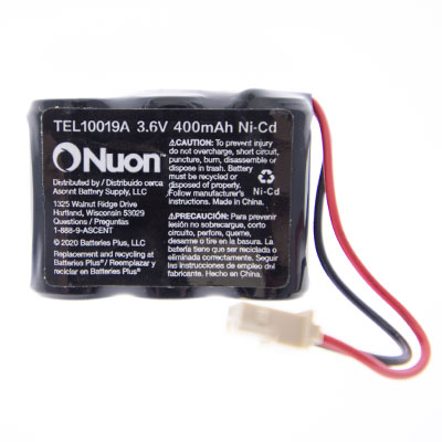 Conaire, Sanyo, and Southwestern Bell Cordless Phone 400mAH Replacement Battery - Main Image