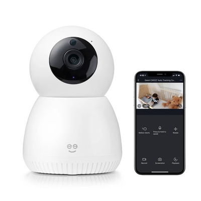 Geeni Scope Wi-Fi Indoor Smart Motion Tracking Security Camera
