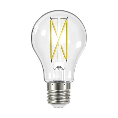 Satco 60 Watt Equivalent A19 2700K Warm White Energy Efficient Dimmable LED Light Bulb - Main Image