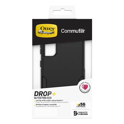 OtterBox Commuter Case for Samsung Galaxy S21 - Black - Main Image