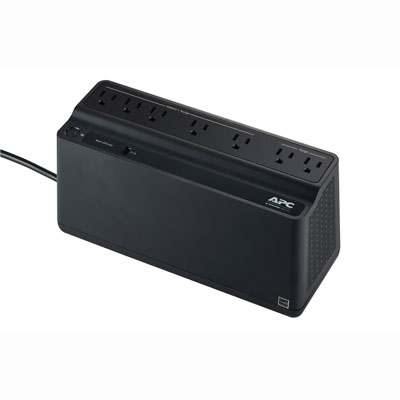 APC Back-UPS 650 Battery Backup Surge Protector with USB smart charging port