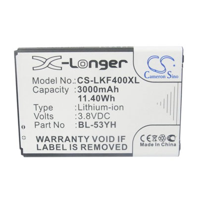 LG 3.8V 3000mAh Replacement Battery