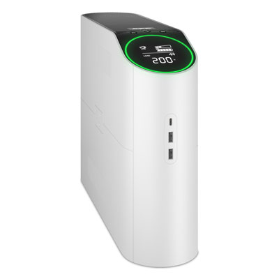 APC Back-UPS Pro Gaming 1500VA 10 Outlet/3 USB UPS Battery Backup and Surge Protector - Arctic White