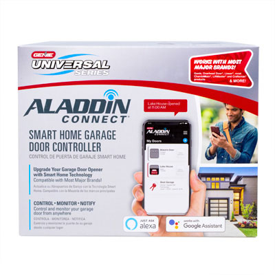 Genie Aladdin Smart Garage Door Controller with Remote Access