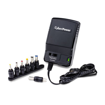 CyberPower Universal Power Adapter 3-12V with 7 Tips