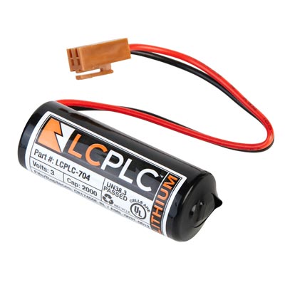 LCPLC 3V 2400mAh Battery for GE Fanuc Controls