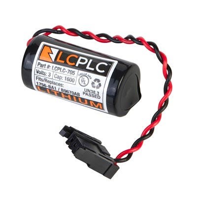 LCPLC 3V 1800mAh Battery for Allen Bradley Controls - Main Image
