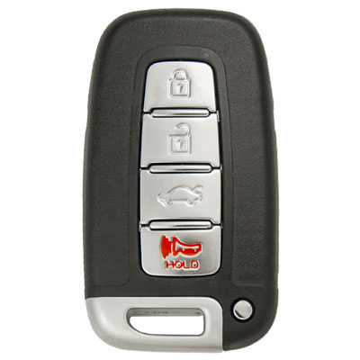 Four Button Key Fob Replacement Proximity Remote for Kia Sorento, Optima, Rio and Forte Vehicles