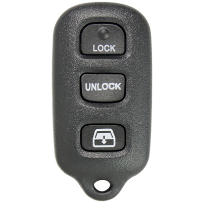 Four Button Key Fob Replacement Remote for Toyota 4Runner and Sequoia Vehicles
