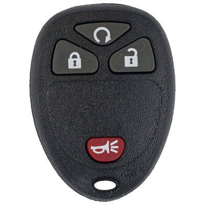 Four Button Key Fob Replacement Key Remote for Buick, Chevrolet, Pontiac, and Saturn Vehicles