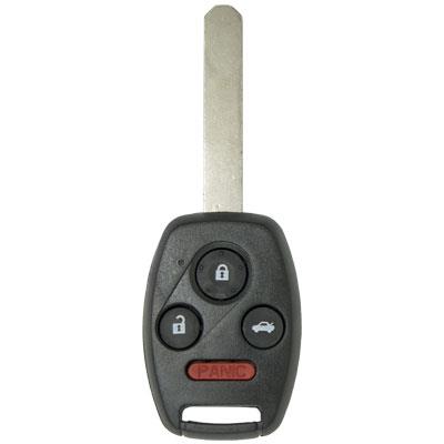 Four Button Combo Key Replacement Remote for Honda Vehicles - Main Image