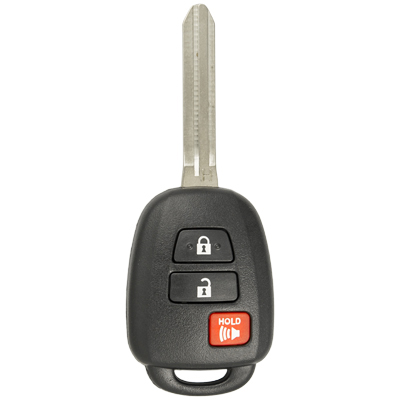 Three Button Combo Key Replacement Remote for Toyota Vehicles - Main Image