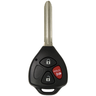Three Button Key Fob Replacement Combo Key Remote For Toyota Vehicles - Main Image