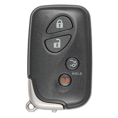 Four Button Key Fob Replacement Proximity Remote for Lexus Vehicles - Main Image